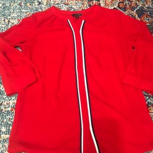 The Limited Red Blouse